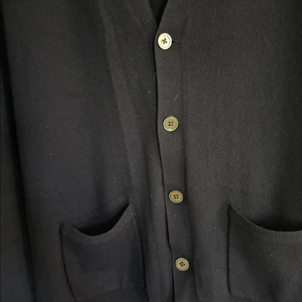 Polo by Ralph Lauren Navy Cashmere Sweater - Picture 3 of 5